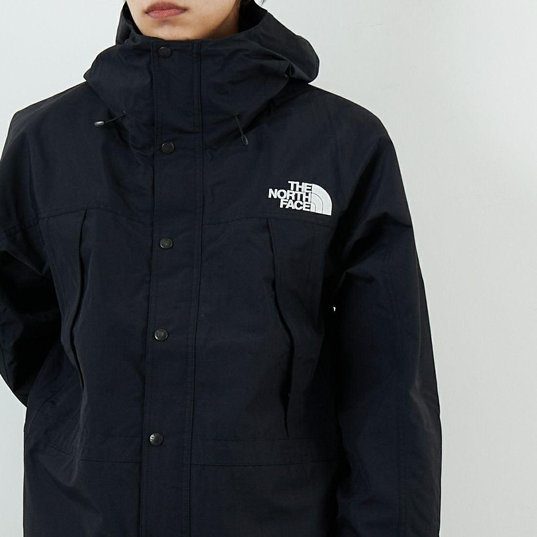 THE NORTH FACE [ザ ノースフェイス] マウンテンライトジャケット [NP62550] K &&モデル身長：179cm 着用サイズ：M&&