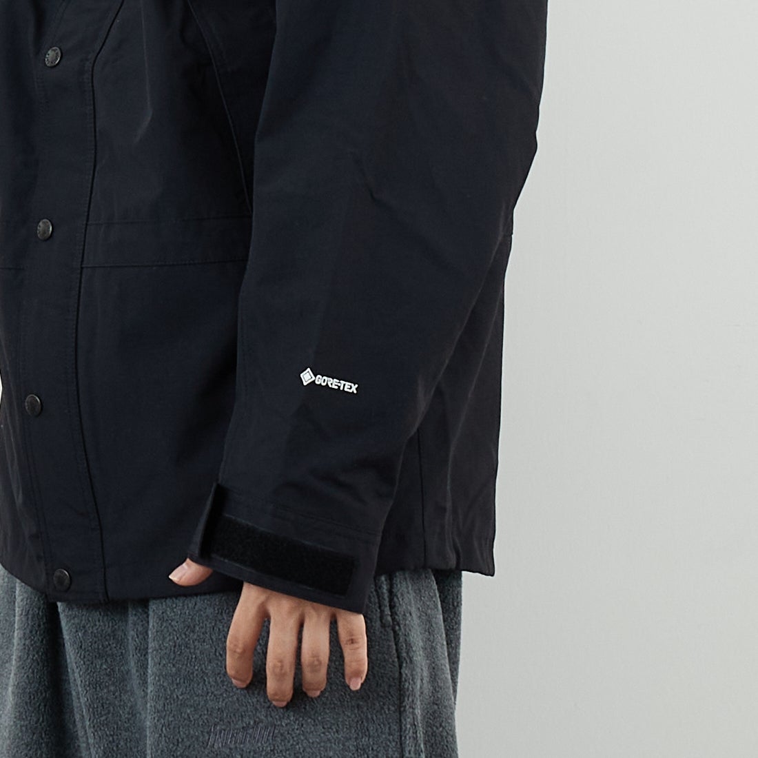 THE NORTH FACE [ザ ノースフェイス] マウンテンライトジャケット [NP62550] K &&モデル身長：179cm 着用サイズ：M&&