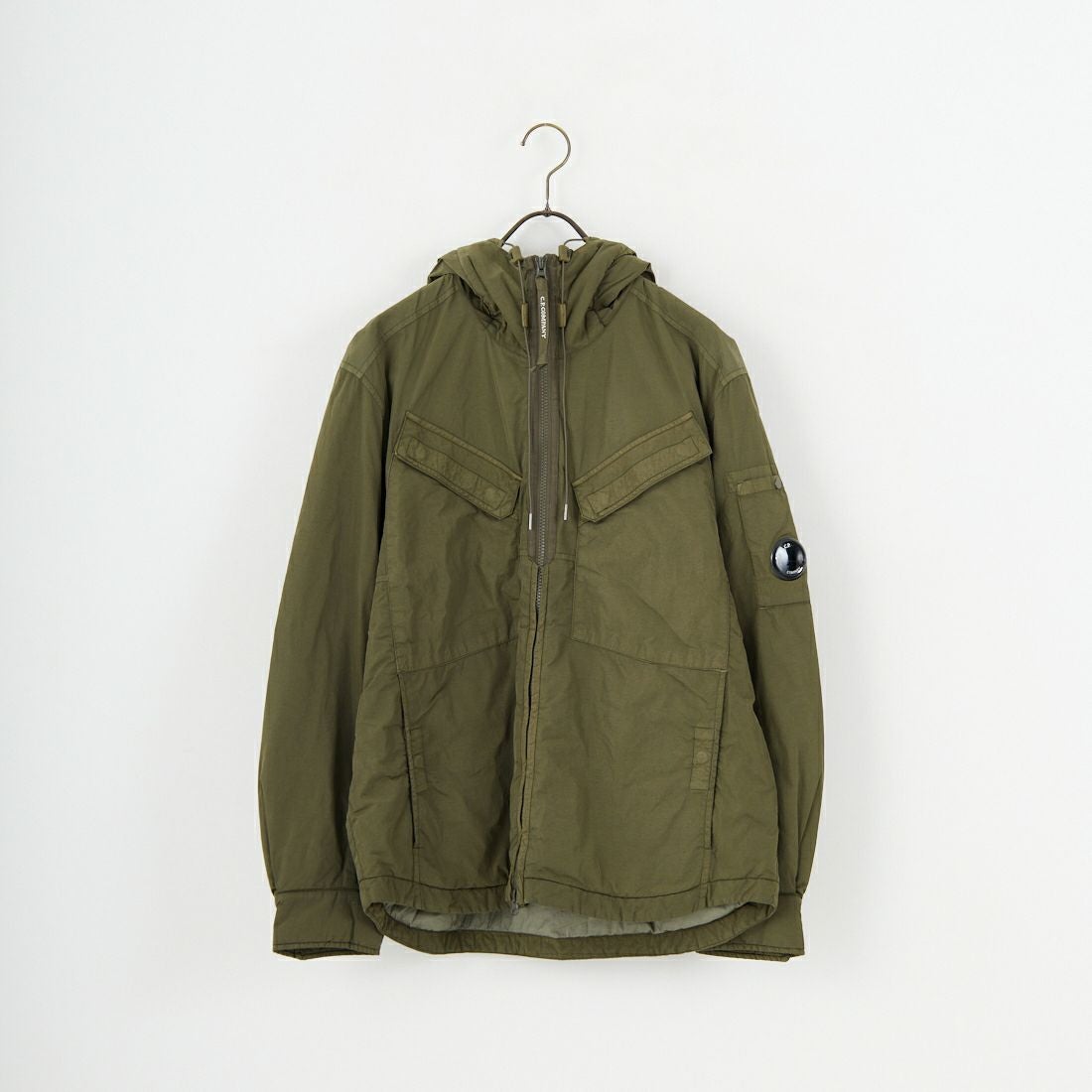 C.P.COMPANY [シーピーカンパニー] Chrome-R フーデッドジップオーバー