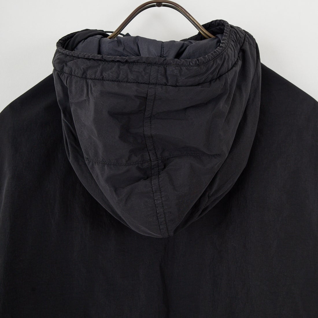 C.P.COMPANY [シーピーカンパニー] Chrome-R フーデッドジップオーバーシャツ [19CMOS084A] 999 BLACK