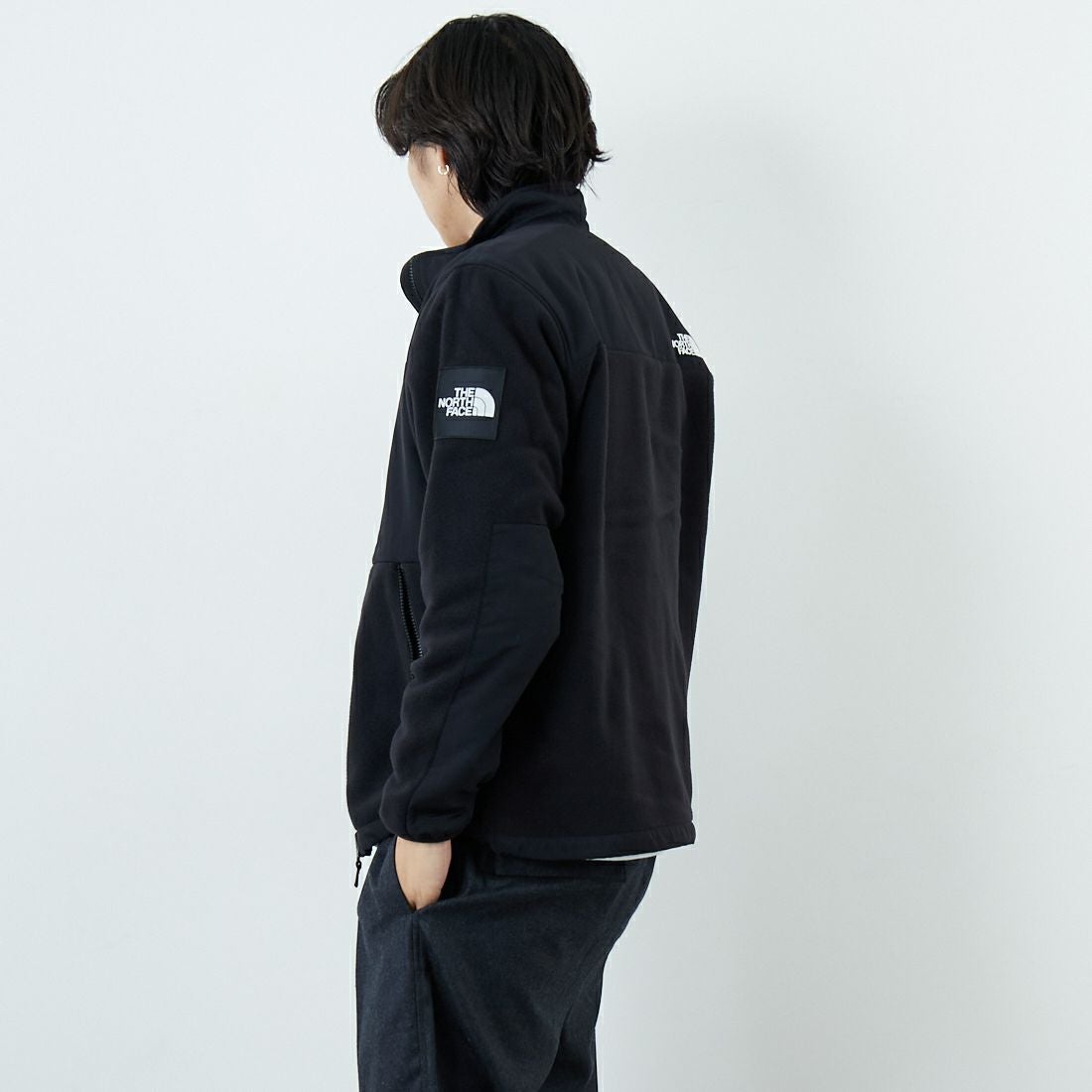 THE NORTH FACE [ザ ノースフェイス] デナリジャケット [NA72450] K &&モデル身長：179cm 着用サイズ：M&&