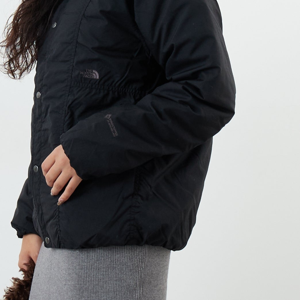 THE NORTH FACE [ザ ノースフェイス] オルタレーションゼファーシェルカーディガン [ND92561] K &&モデル身長：162cm 着用サイズ：S&&