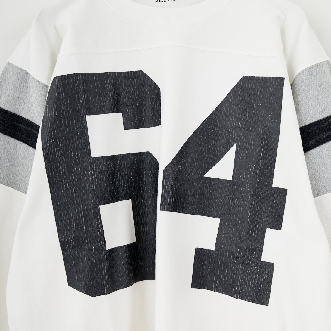 JACKSON MATISSE [ジャクソンマティス] 64 フットボールTシャツ [JM25AW014] WHITE