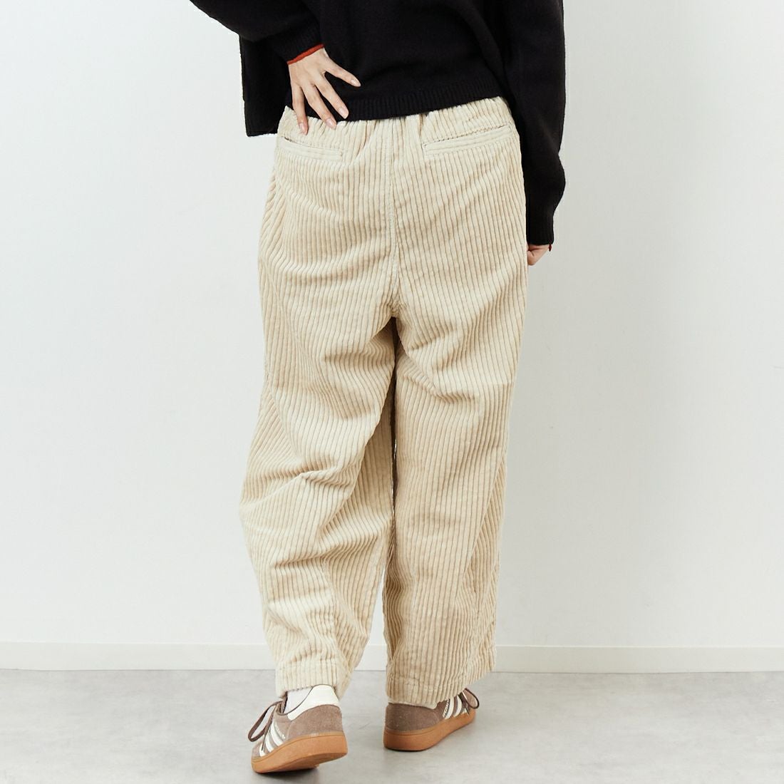 HARVESTY [ハーベスティ] ビッグコーデュロイサーカスパンツ [A12522