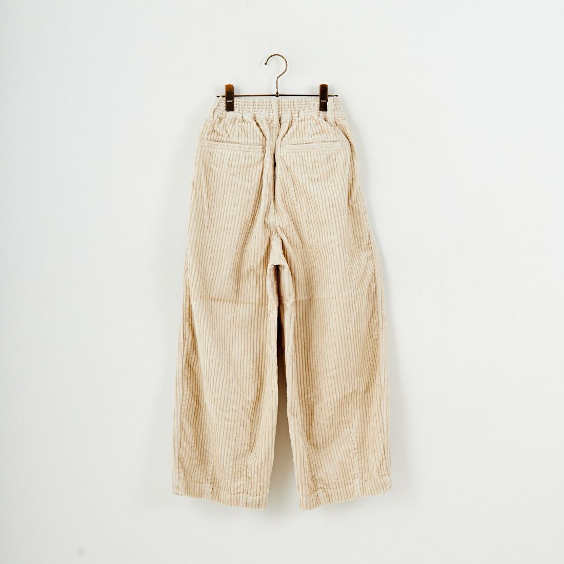 HARVESTY [ハーベスティ] ビッグコーデュロイサーカスパンツ [A12522] 31 IVORY