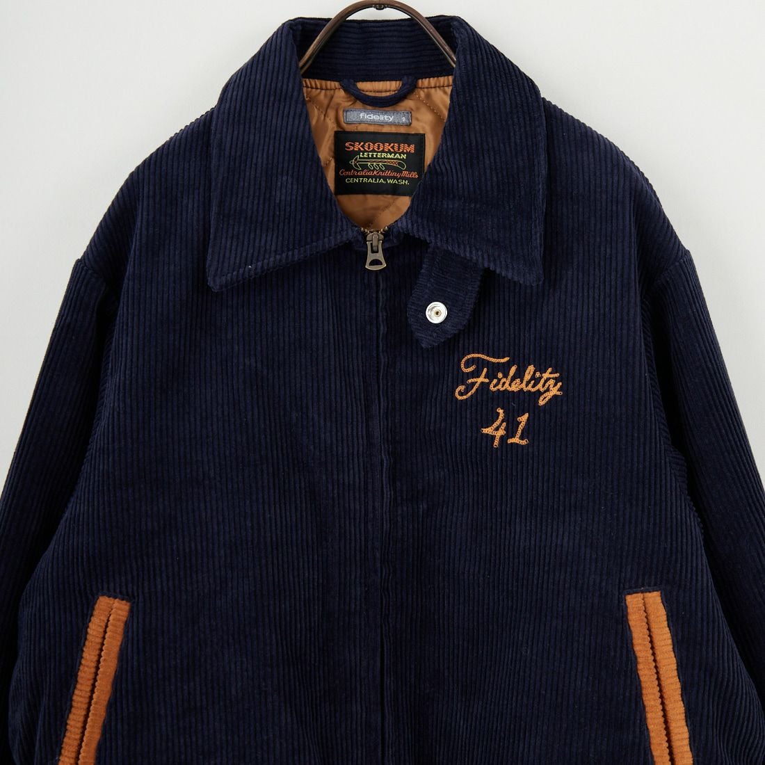 FIDELITY [フィデリティ] FIDELITY×SKOOKUM コーデュロイブルゾン [SN-25775900] 60 NAVY