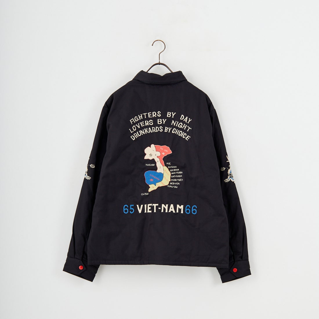 TAILOR TOYO [テーラートウヨウ] リバーシブルベトナムジャケット [TT15800] 119 BLACK