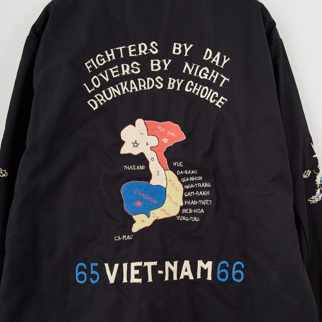 TAILOR TOYO [テーラートウヨウ] リバーシブルベトナムジャケット [TT15800] 119 BLACK