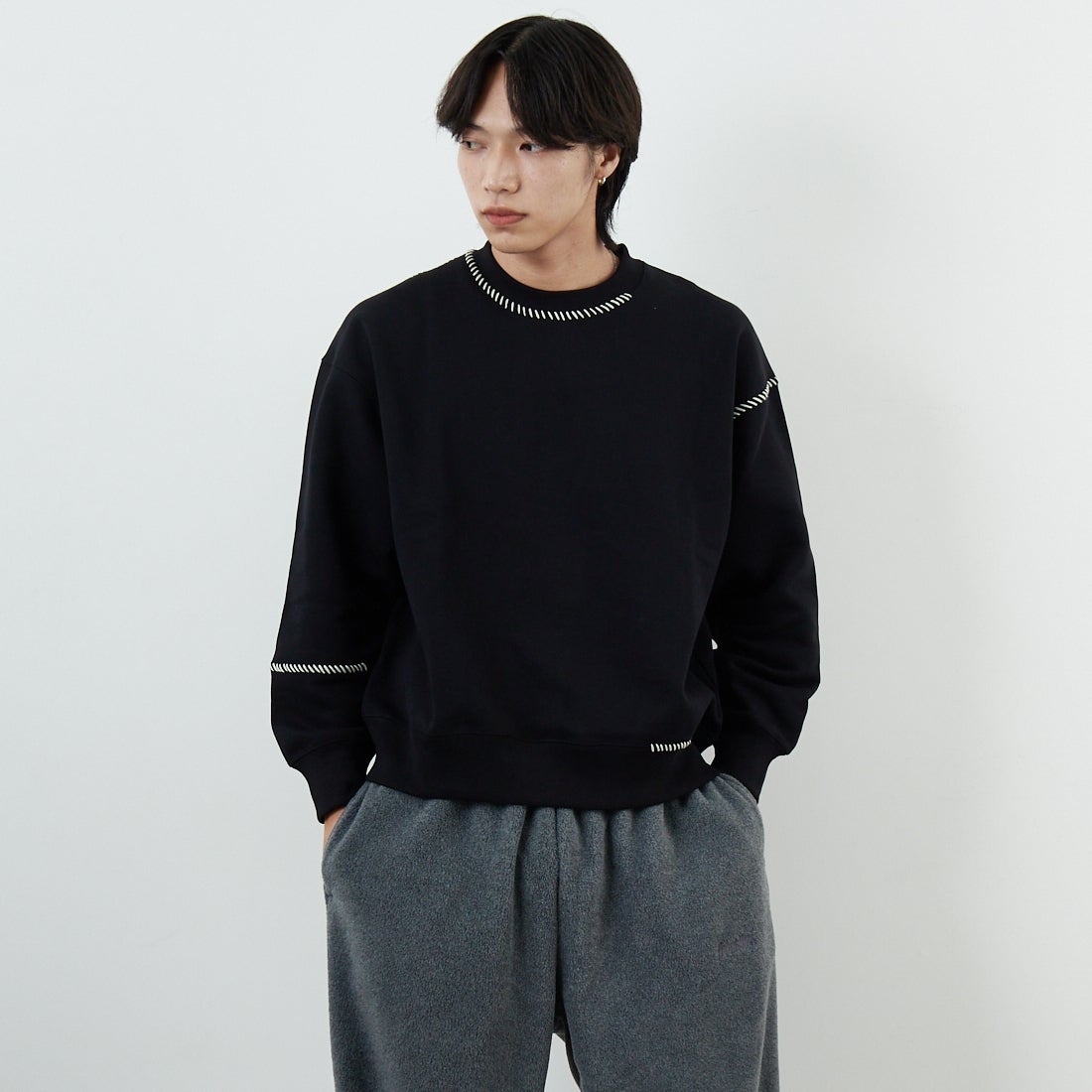 700 BLACK&&モデル身長：179cm 着用サイズ：1&&