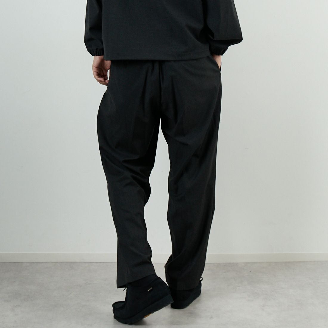 SLICK [スリック] TRギャバジン ワンタックテーパードスラックス