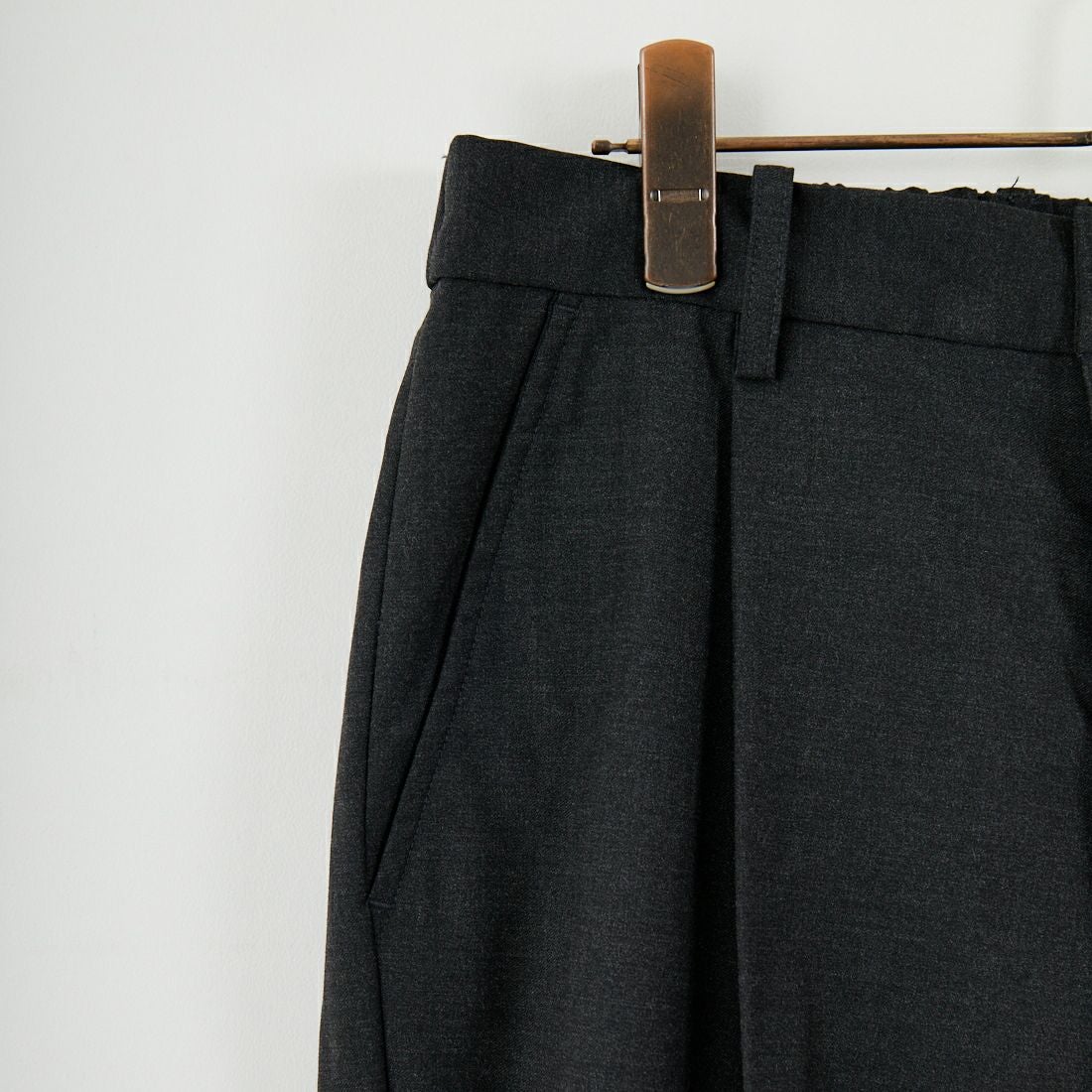 SLICK [スリック] TRギャバジン ワンタックテーパードスラックス [5161044] 805 CHARCO