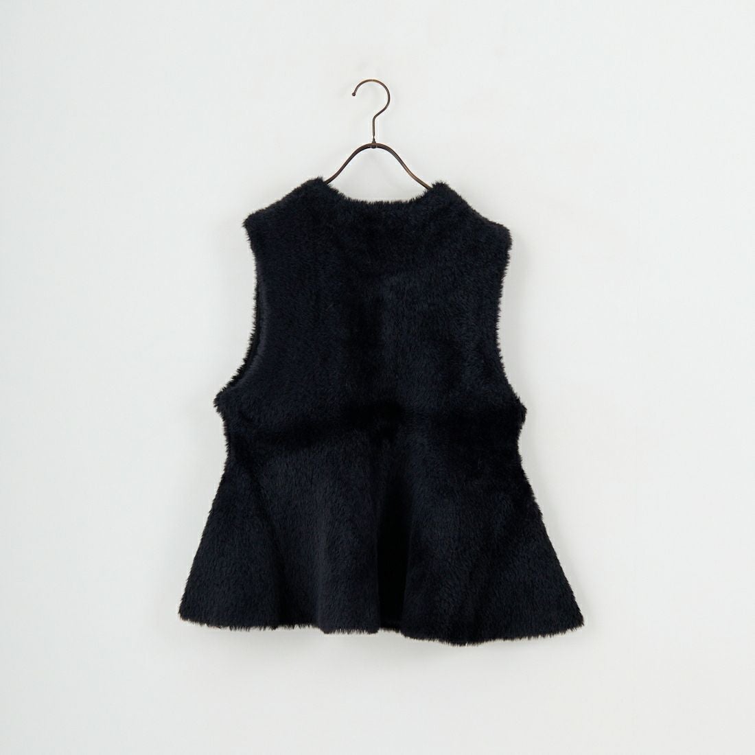 DIGNITE COLLIER [ディニテコリエ] フェザーヤーンペプラムジレ [80256143] 004 ﾌﾞﾗｯｸ