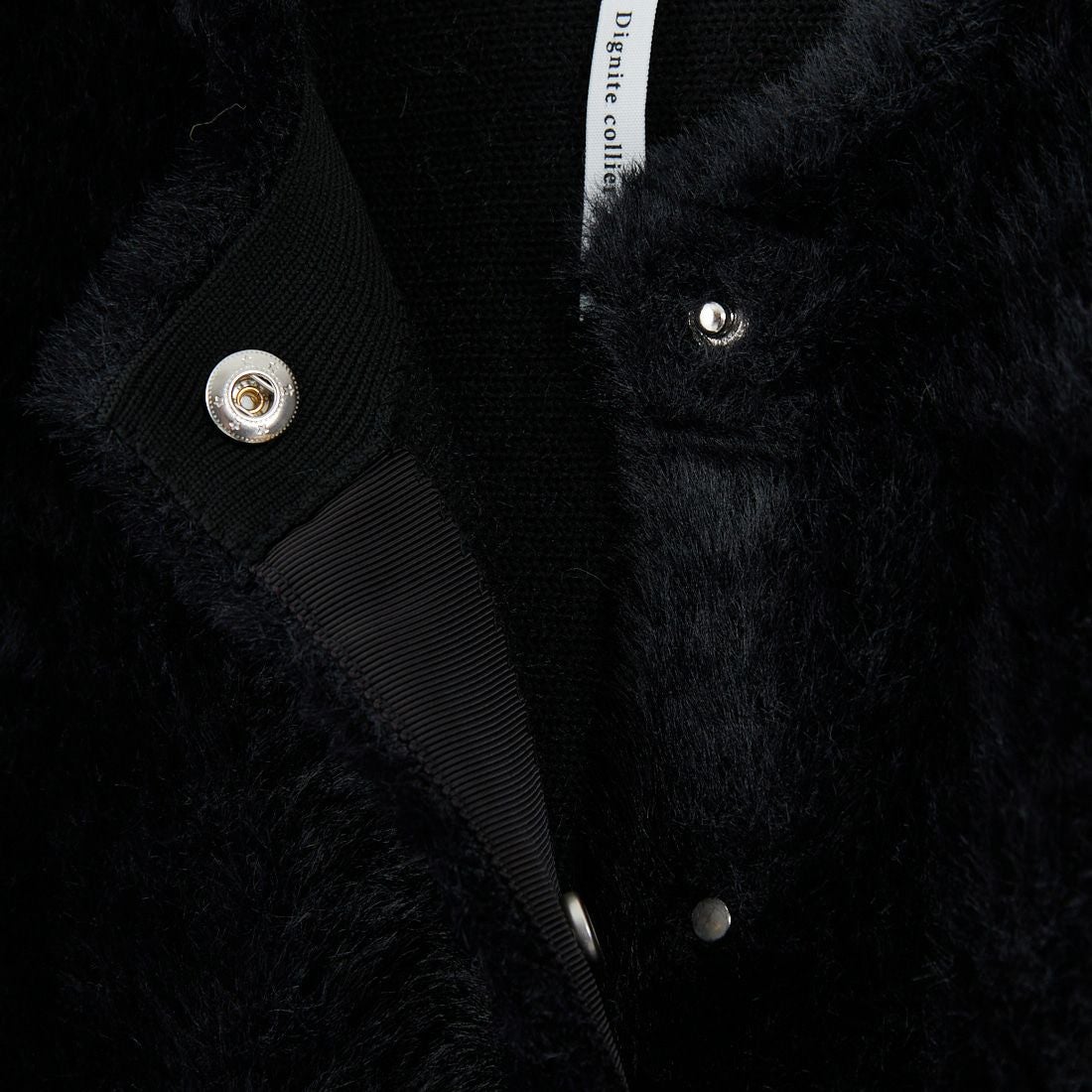 DIGNITE COLLIER [ディニテコリエ] フェザーヤーンペプラムジレ