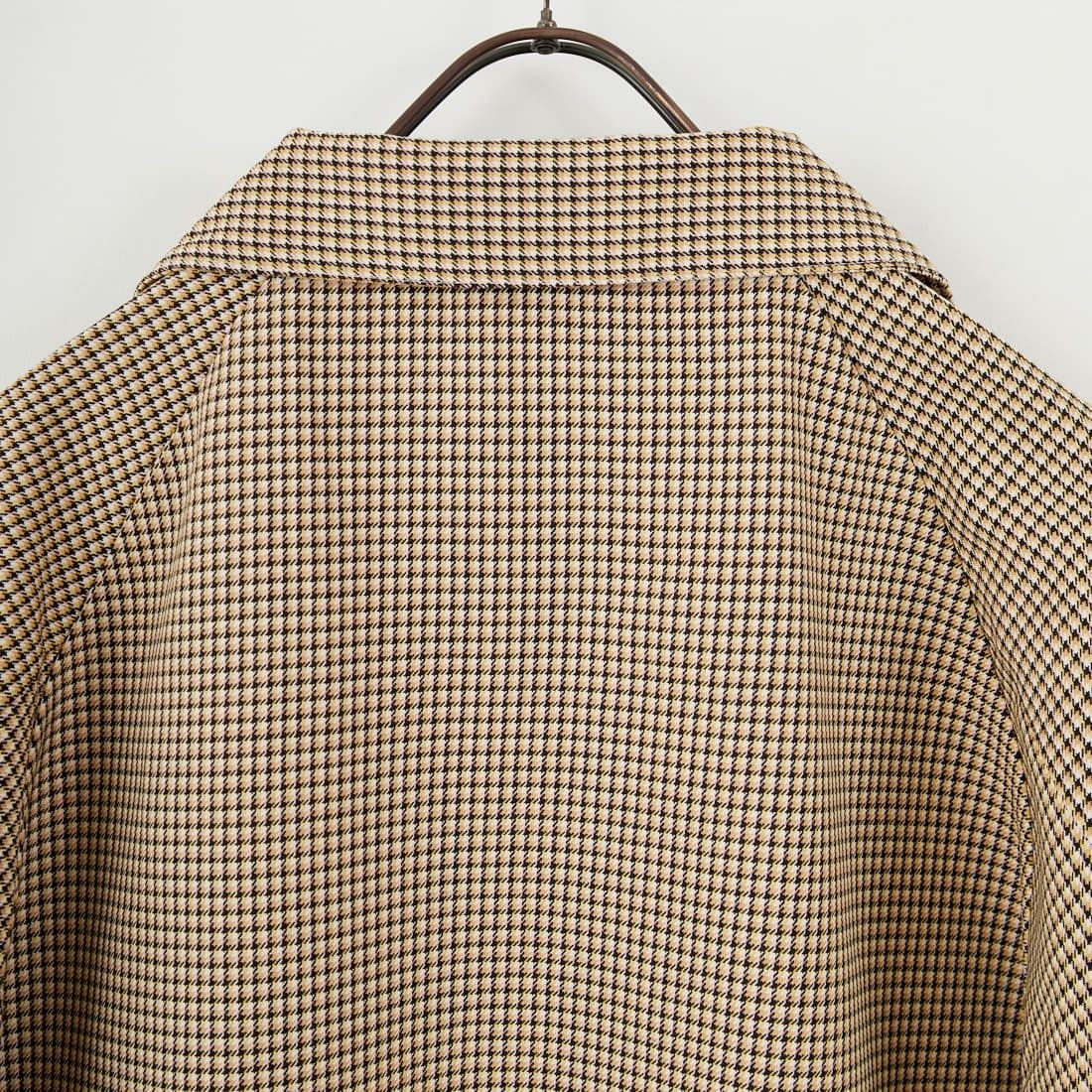 amne [アンヌ] ノンミュールジング チェックカバードブルゾン [AMN-BL-021] IVORY