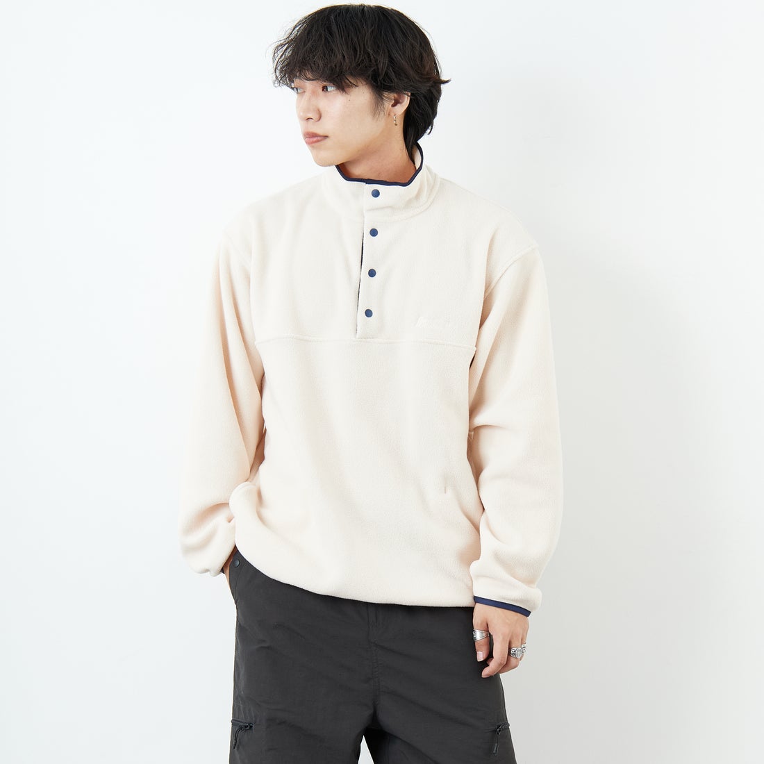 IVORY&&モデル身長：179cm 着用サイズ：L&&