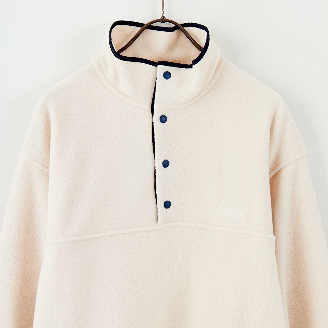 frostline [フロストライン] 別注 フリースハーフスナッププルオーバー [FL17-JK-IN5-JF] IVORY