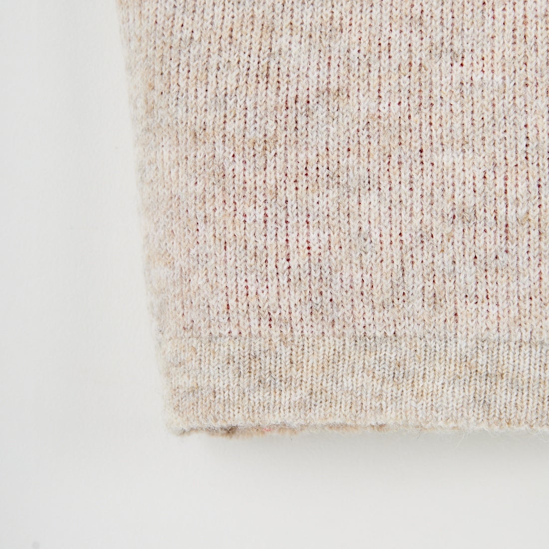 Maison de L'allure [メゾン ドゥ ラリュール] ダブルフェイスニットコート [M24131036] 22 BEG/RED