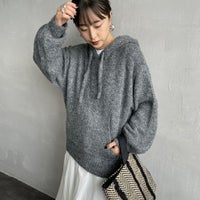 08 CHARCOA&&モデル身長：150cm 着用サイズ：F&&