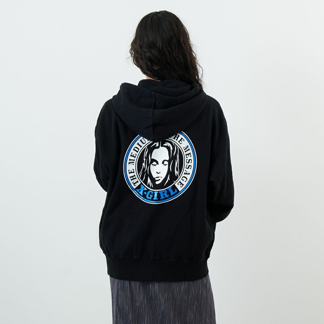 BLACK&&モデル身長：162cm 着用サイズ：M&&