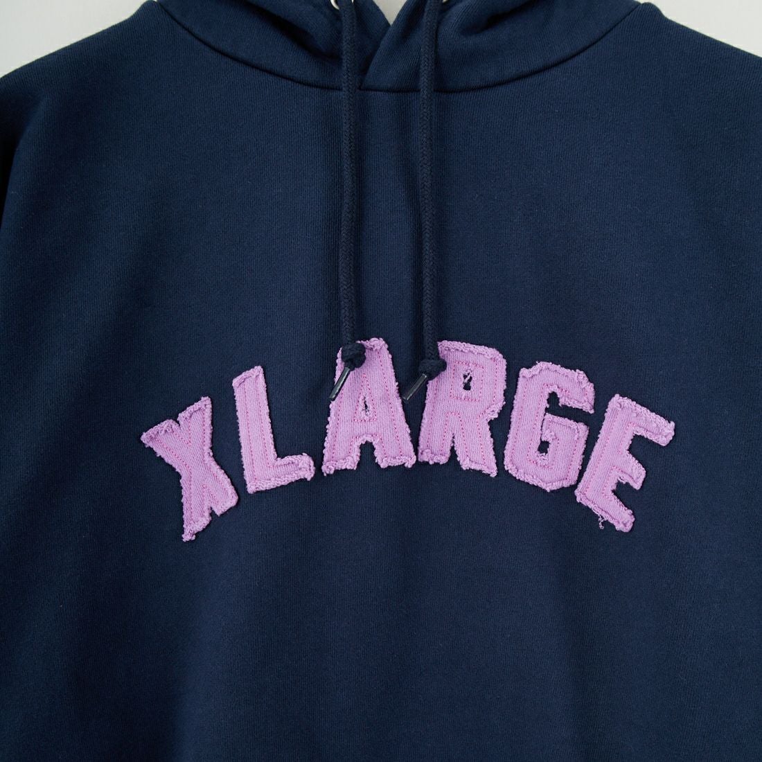 XLARGE [エクストララージ] アーチロゴスウェットフーディ [101253012014] NAVY