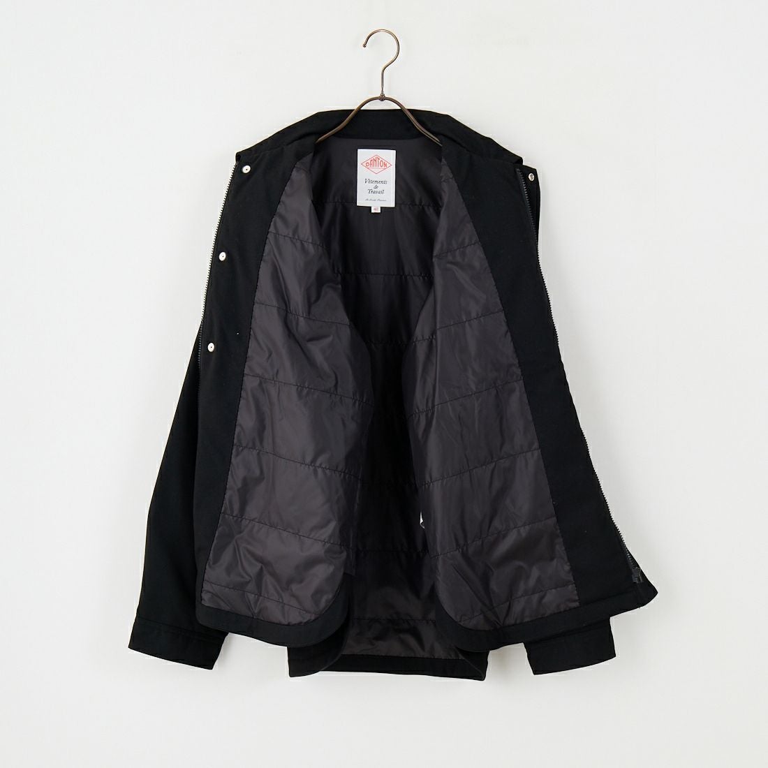 DANTON [ダントン] ウールライク 中綿コーチジャケット [DT-A0716WLX] BLACK