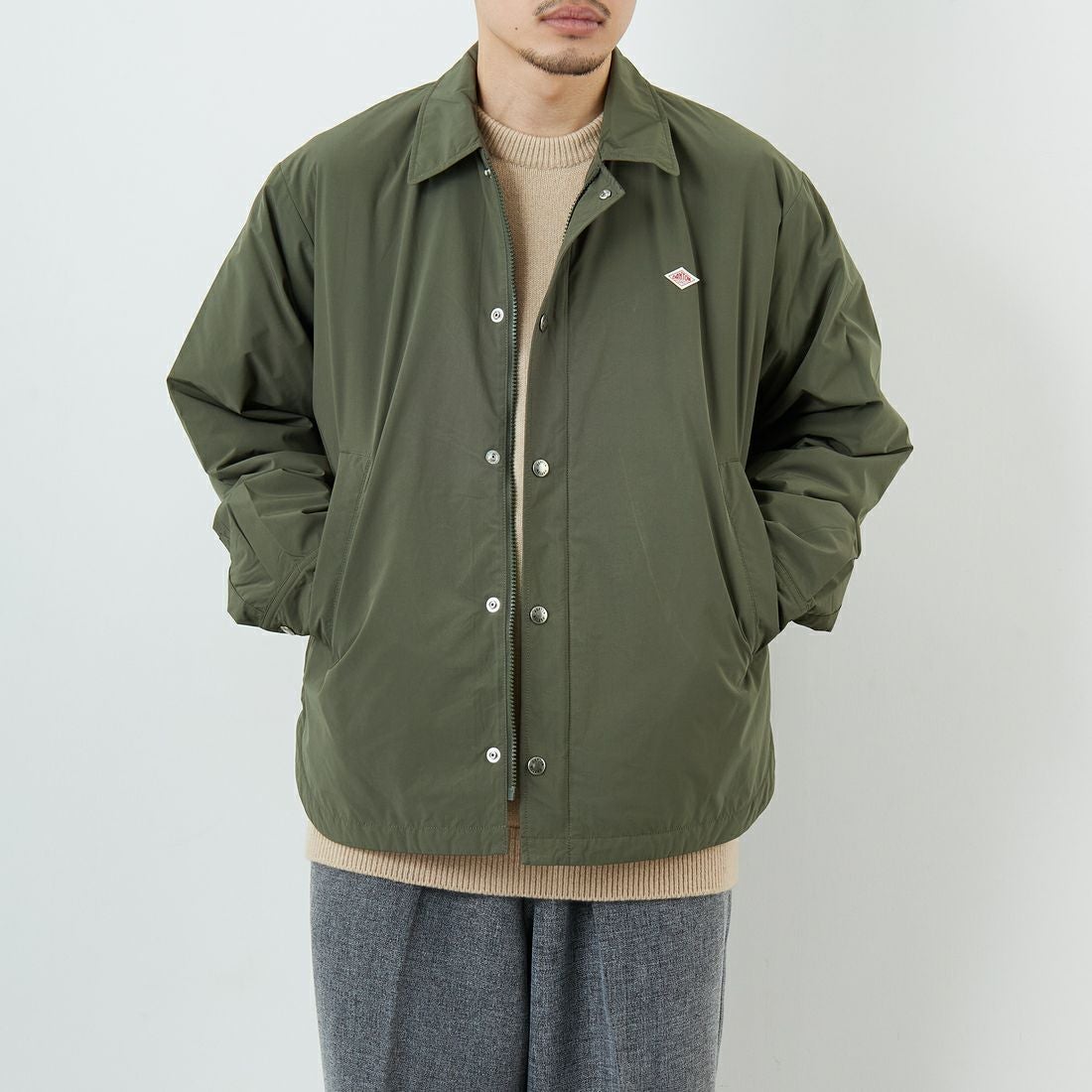 DEEP OLIVE&&モデル身長：168cm 着用サイズ：38&&