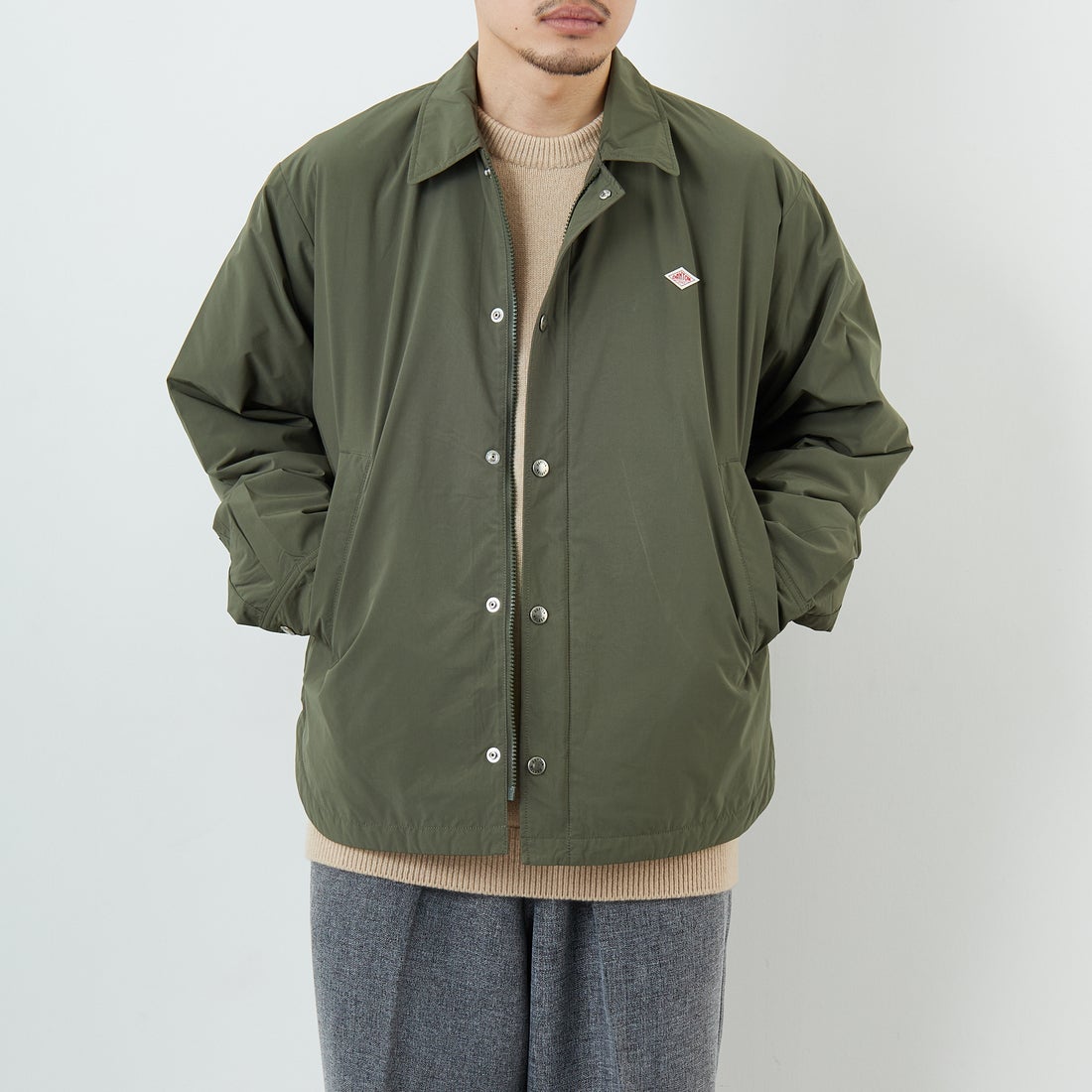 DEEP OLIVE&&モデル身長：168cm 着用サイズ：38&&