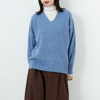 85 ﾌﾞﾙｰ&&モデル身長：162cm 着用サイズ：F&&