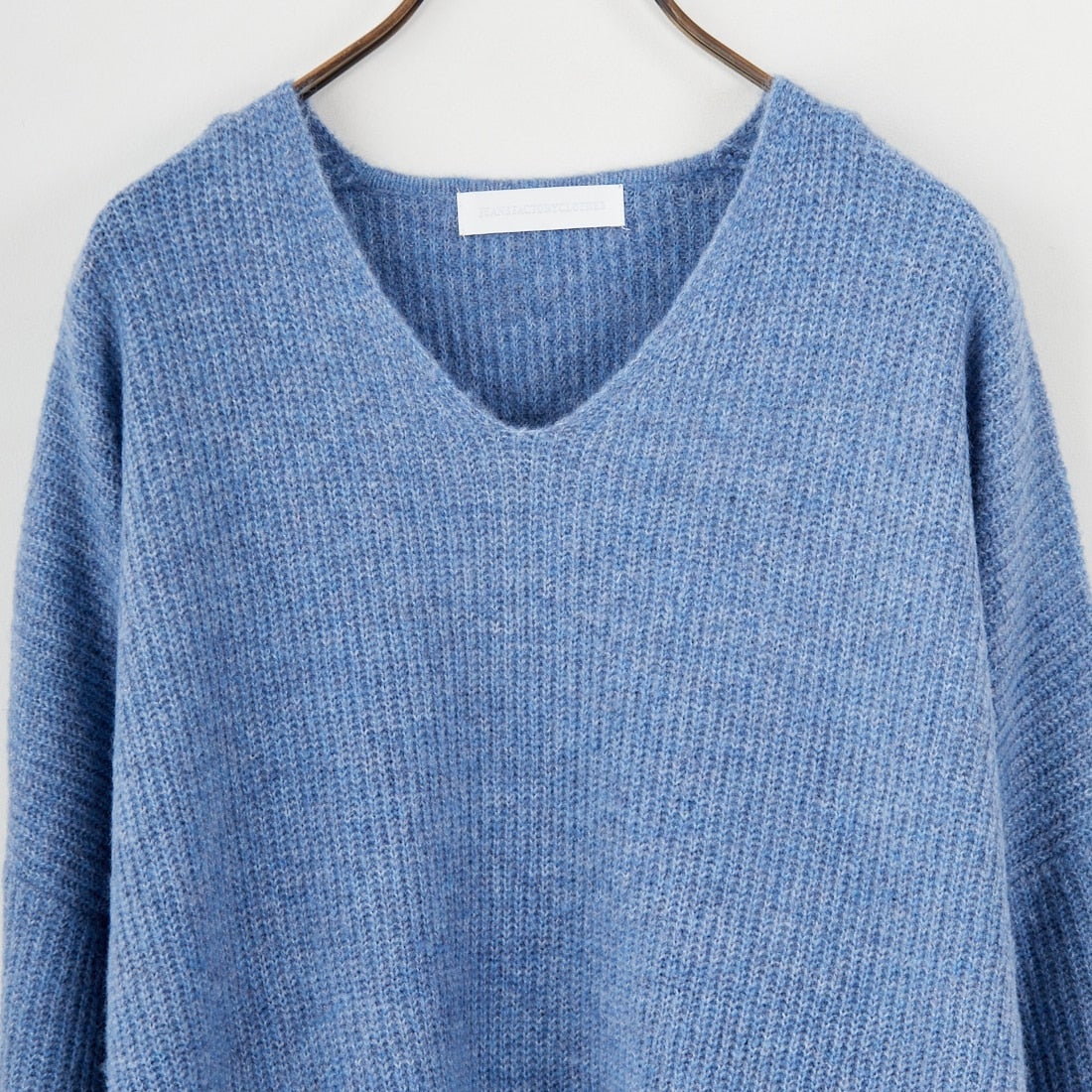 Jeans Factory Clothes [ジーンズファクトリークローズ] Vネックプルオーバー [998-18900] 85 ﾌﾞﾙｰ