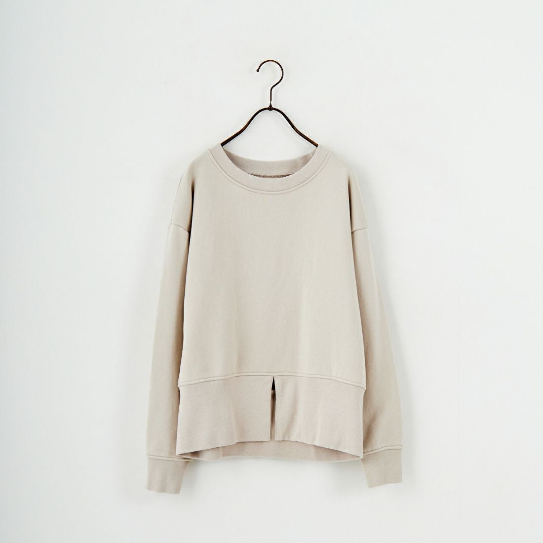 Commencement [コメンスメント] オープンクルーネックスウェット [C-320] SILVER