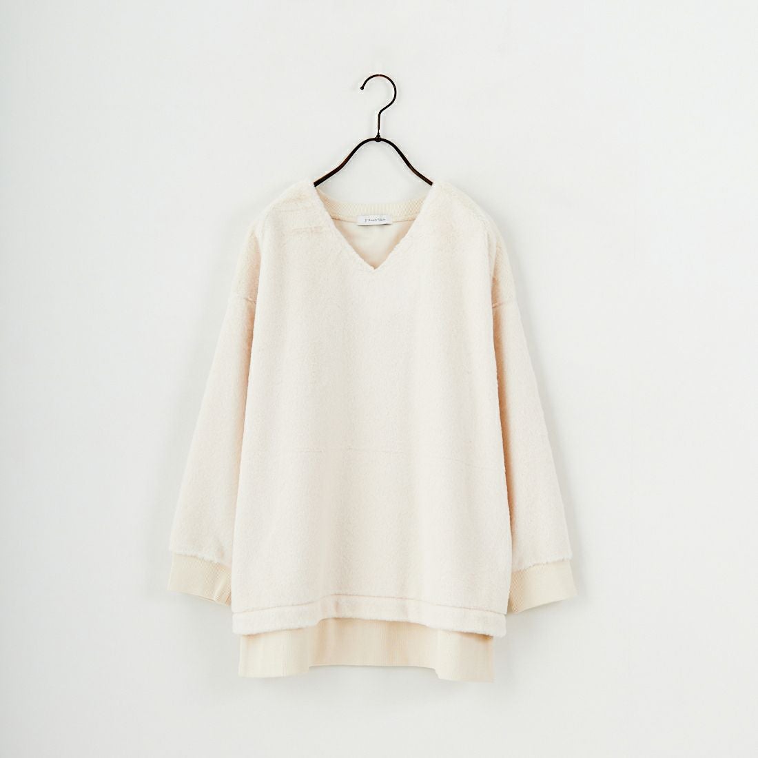 Jf Ready Made [ジェイエフレディメイド] カットファーVネックプルオーバー [3107106] 102 ｷﾅﾘ