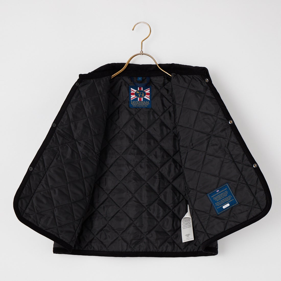 LAVENHAM [ラベンハム] ウィメンズ クロップド レイドン ジレ [LV12121] F44 SABLE