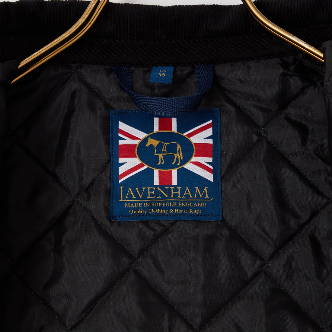 LAVENHAM [ラベンハム] ウィメンズ クロップド レイドン ジレ [LV12121] F44 SABLE