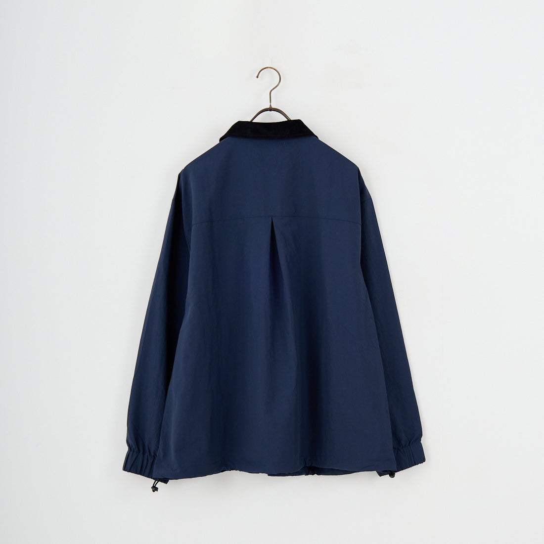 have a good day [ハブアグッドデイ] コーデュロイ襟 ナイロンコーチジャケット [HGD-340] NAVY