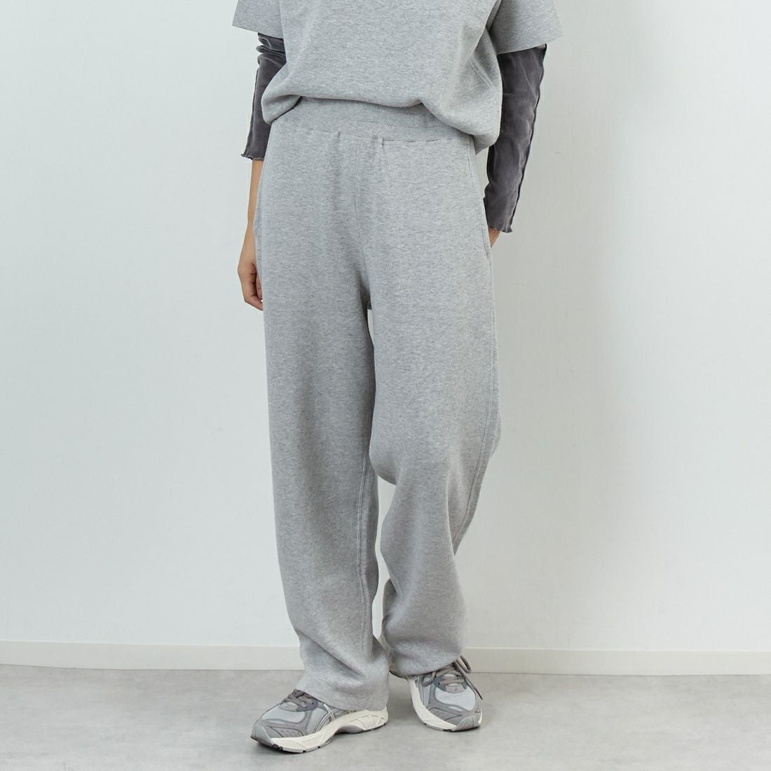 RYE TENDER [ライテンダー] ロイスパンツ [110352500] HEATHER GR &&モデル身長：162cm 着用サイズ：1&&