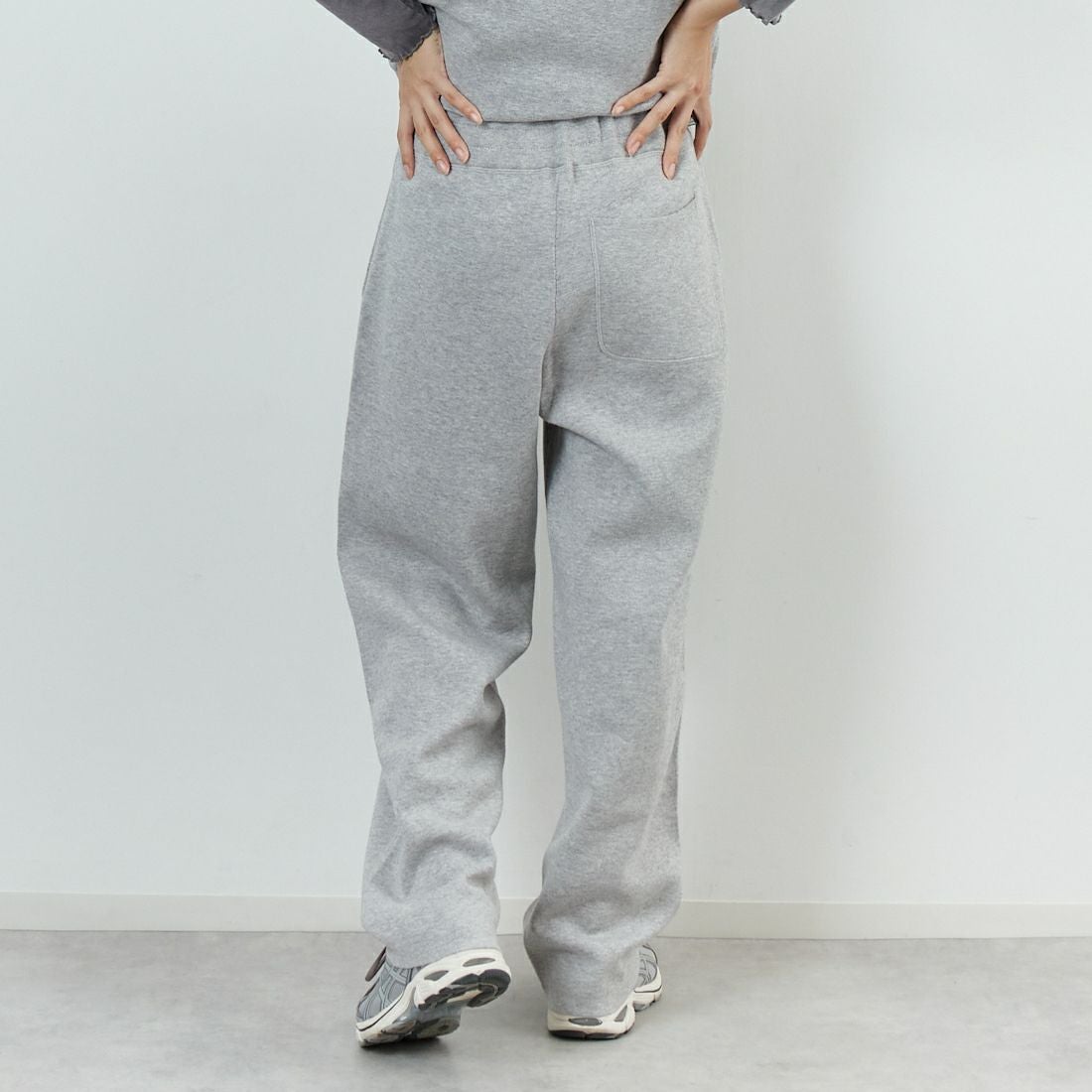 RYE TENDER [ライテンダー] ロイスパンツ [110352500] HEATHER GR &&モデル身長：162cm 着用サイズ：1&&