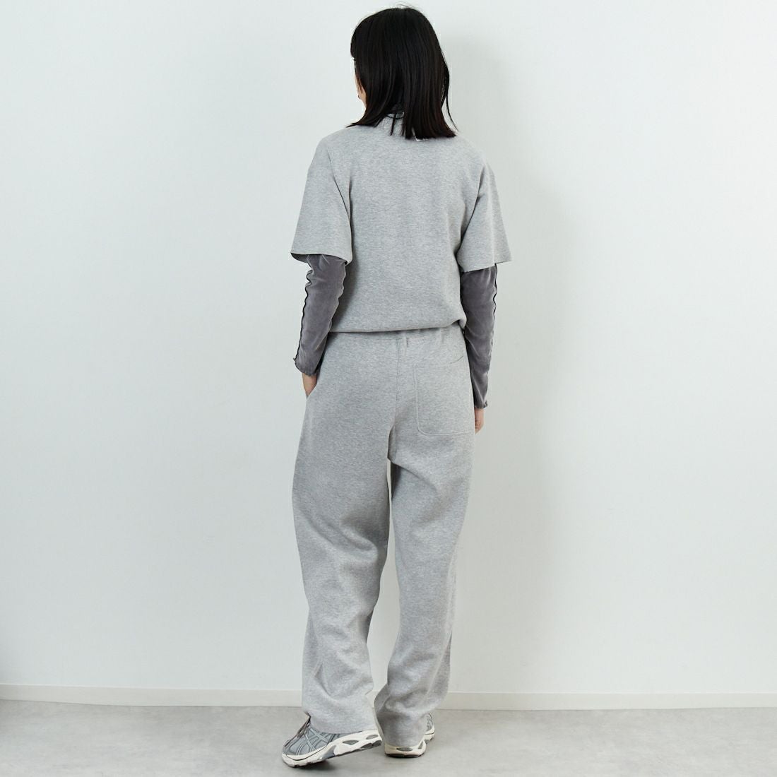 RYE TENDER [ライテンダー] ロイスパンツ [110352500] HEATHER GR &&モデル身長：162cm 着用サイズ：1&&