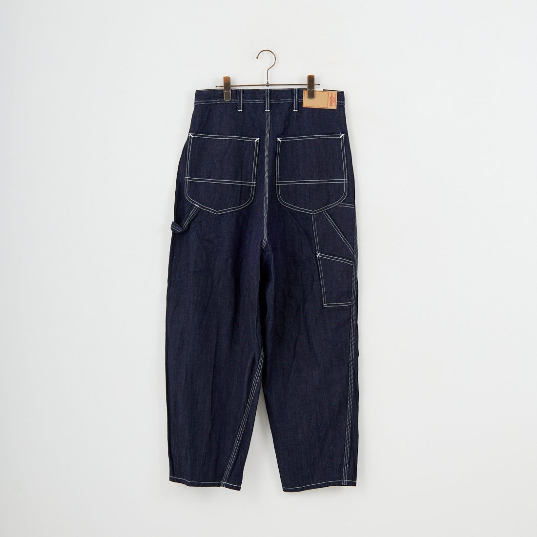 SKEWed [スキュー] ダンガリーパンツ [HS111] 100 BLU RI