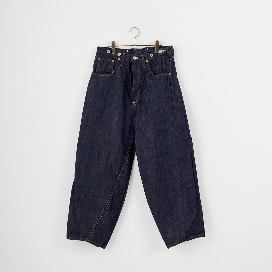 天無 DENIME [ドゥニーム] BIG E MODEL ノンウォッシュデニム [221