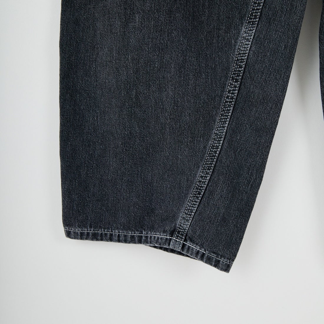 SKEWed [スキュー] ダンガリーパンツ [HS111] 183 BLK ST