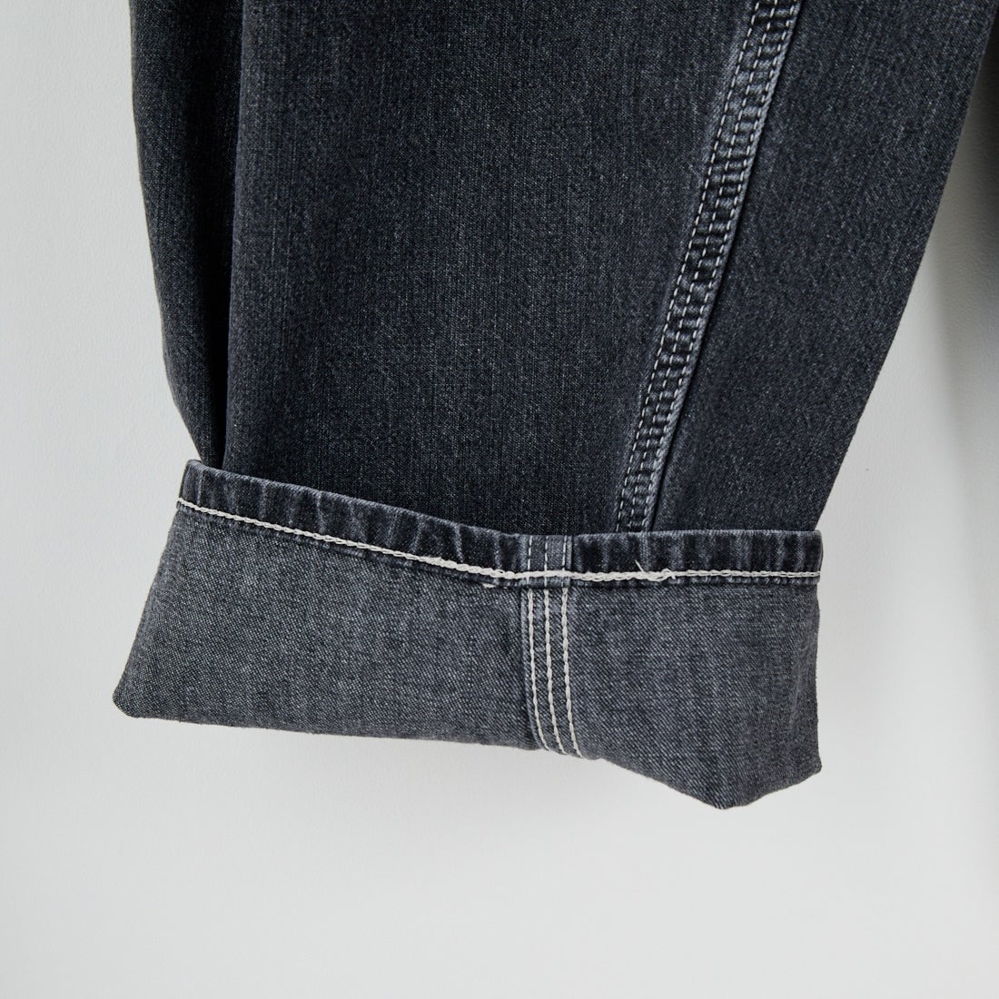 SKEWed [スキュー] ダンガリーパンツ [HS111] 183 BLK ST