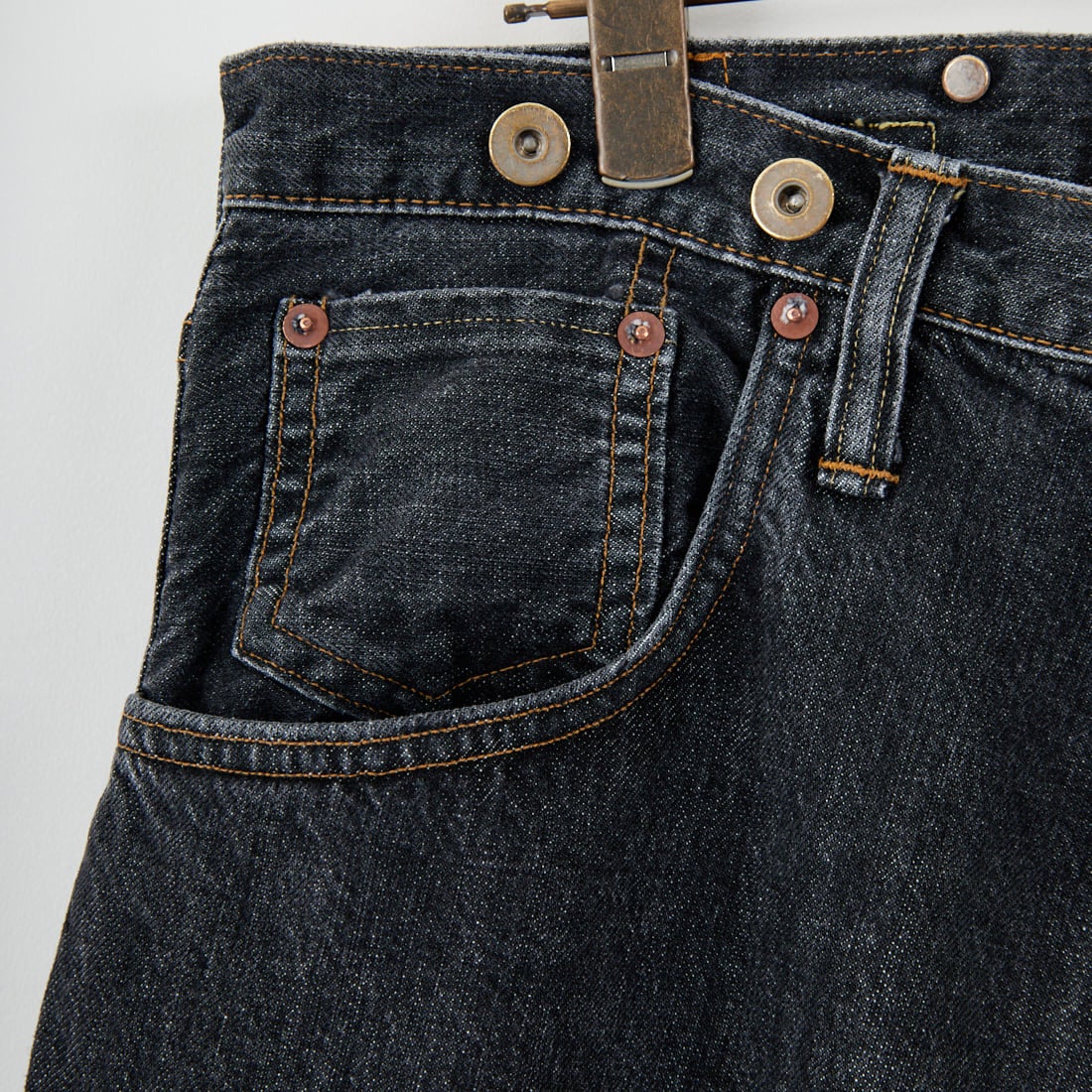 SKEWed [スキュー] コインポケットマインパンツ [HS1201] 183 BLK ST