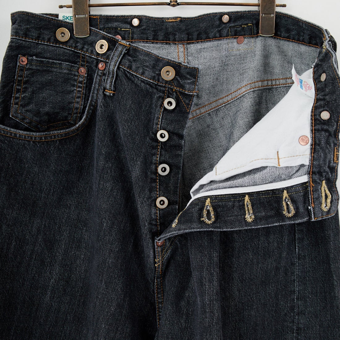 SKEWed [スキュー] コインポケットマインパンツ [HS1201] 183 BLK ST