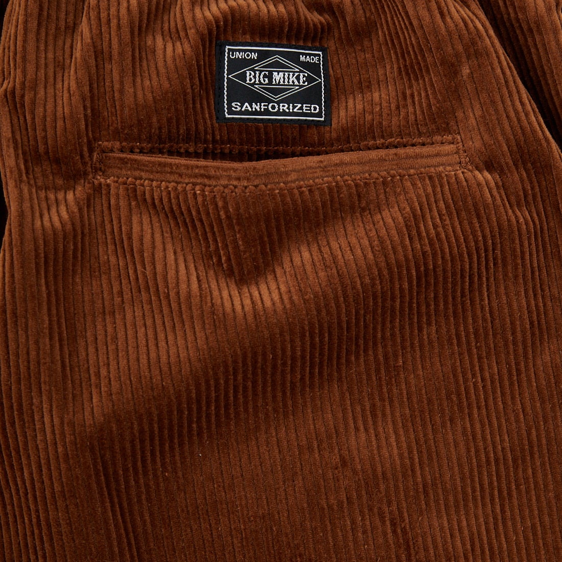 BIG MIKE [ビッグマイク] 別注 コーデュロイイージーパンツ [30804-JF] BROWN