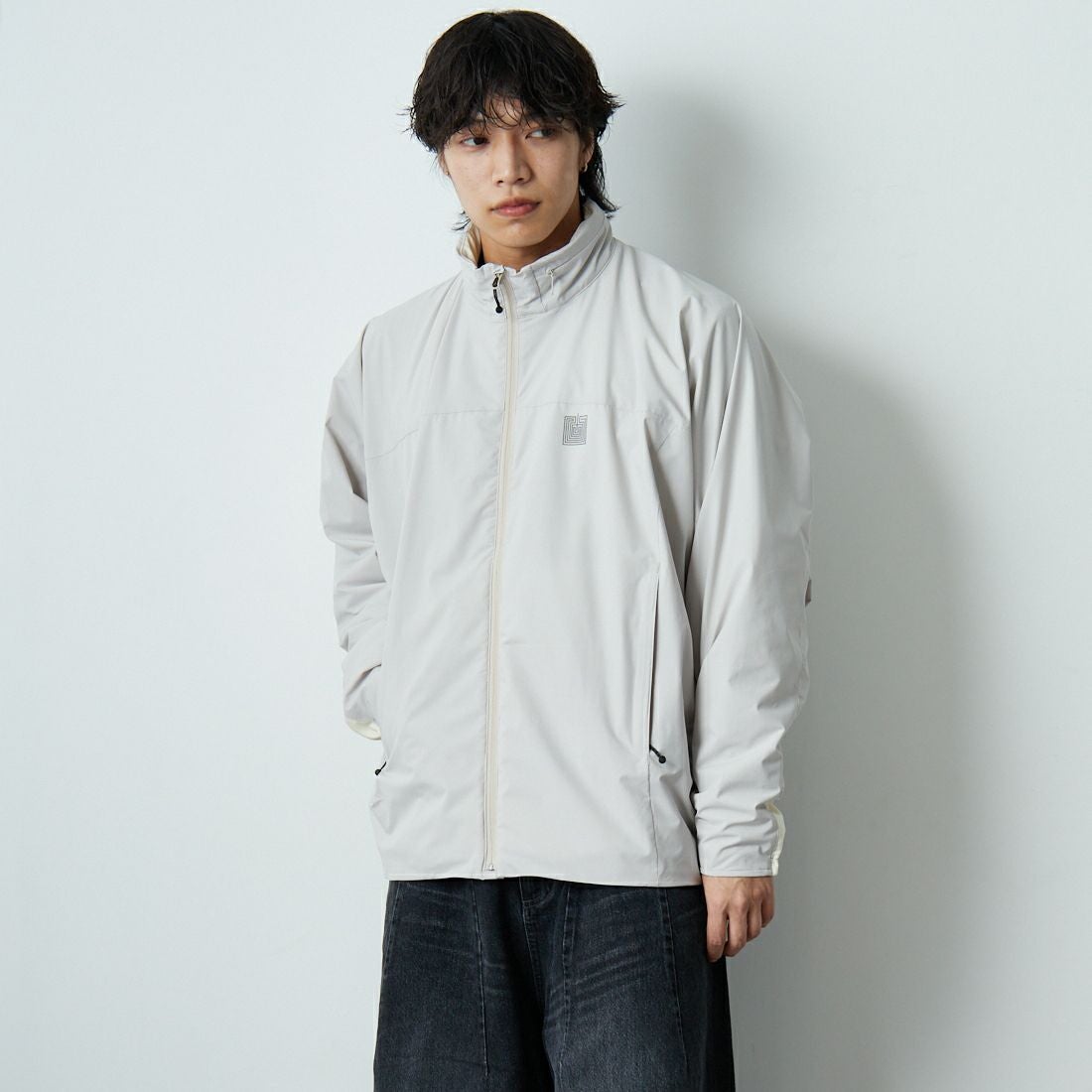 Needles [ニードルズ] ウィンドドルマンジャケット [RW378] A IVORY &&モデル身長：179cm 着用サイズ：M&&