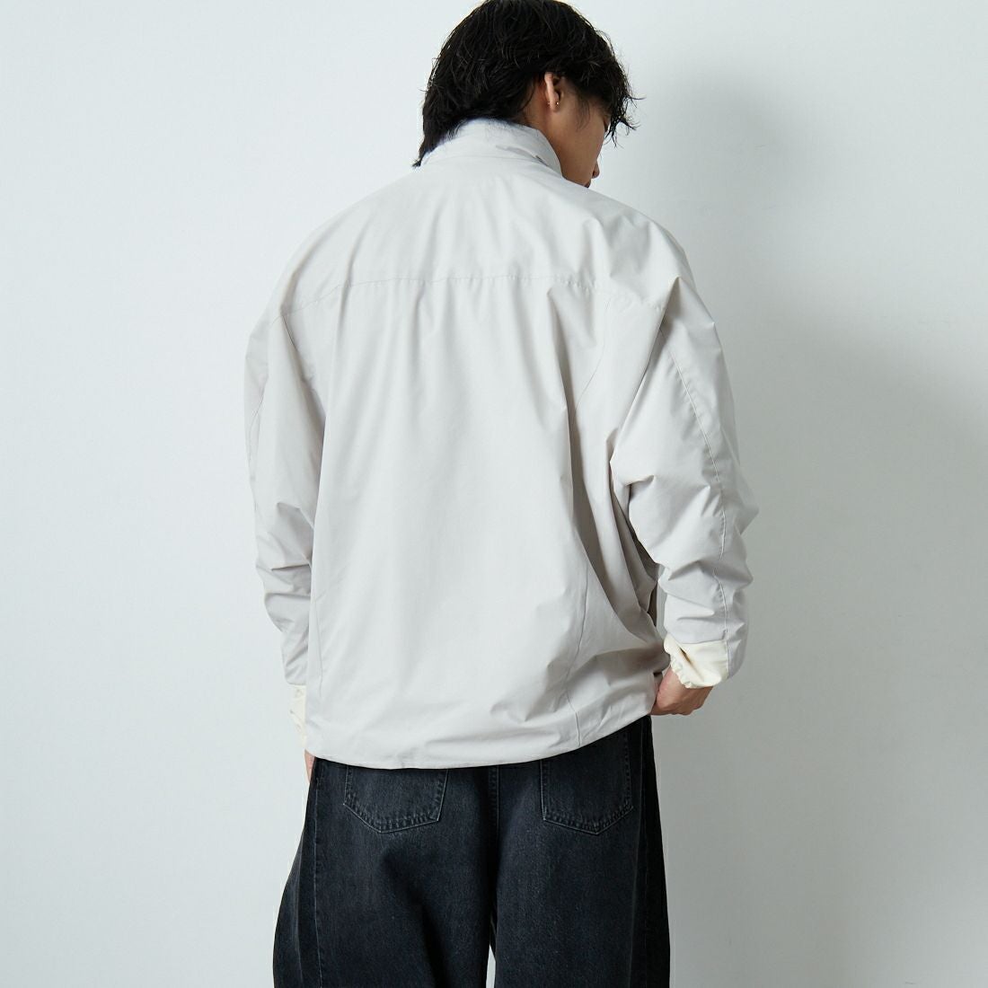 Needles [ニードルズ] ウィンドドルマンジャケット [RW378] A IVORY &&モデル身長：179cm 着用サイズ：M&&