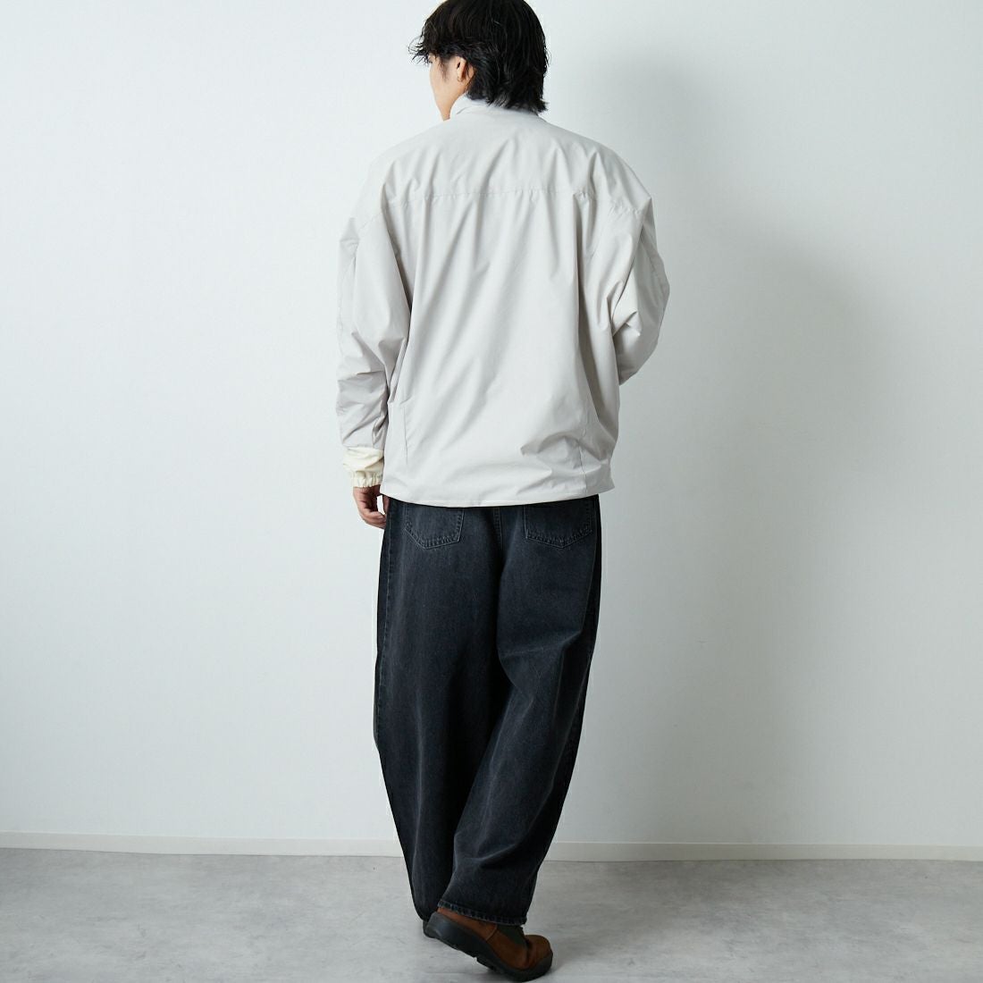 Needles [ニードルズ] ウィンドドルマンジャケット [RW378] A IVORY &&モデル身長：179cm 着用サイズ：M&&