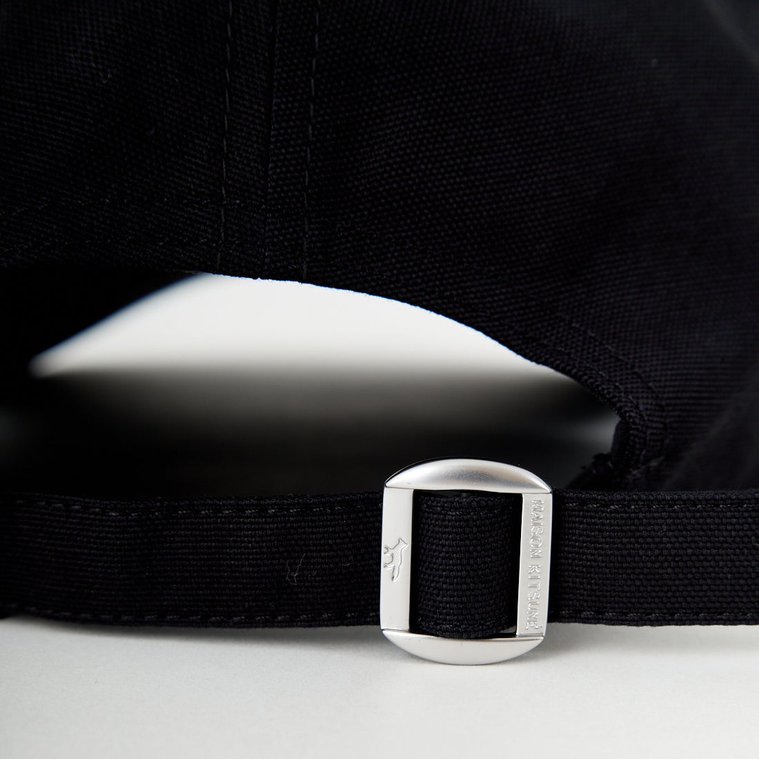 MAISON KITSUNE [メゾン キツネ] ベイビーフォックス 6パネルキャップ [OW06109WB0026] P199 BLACK