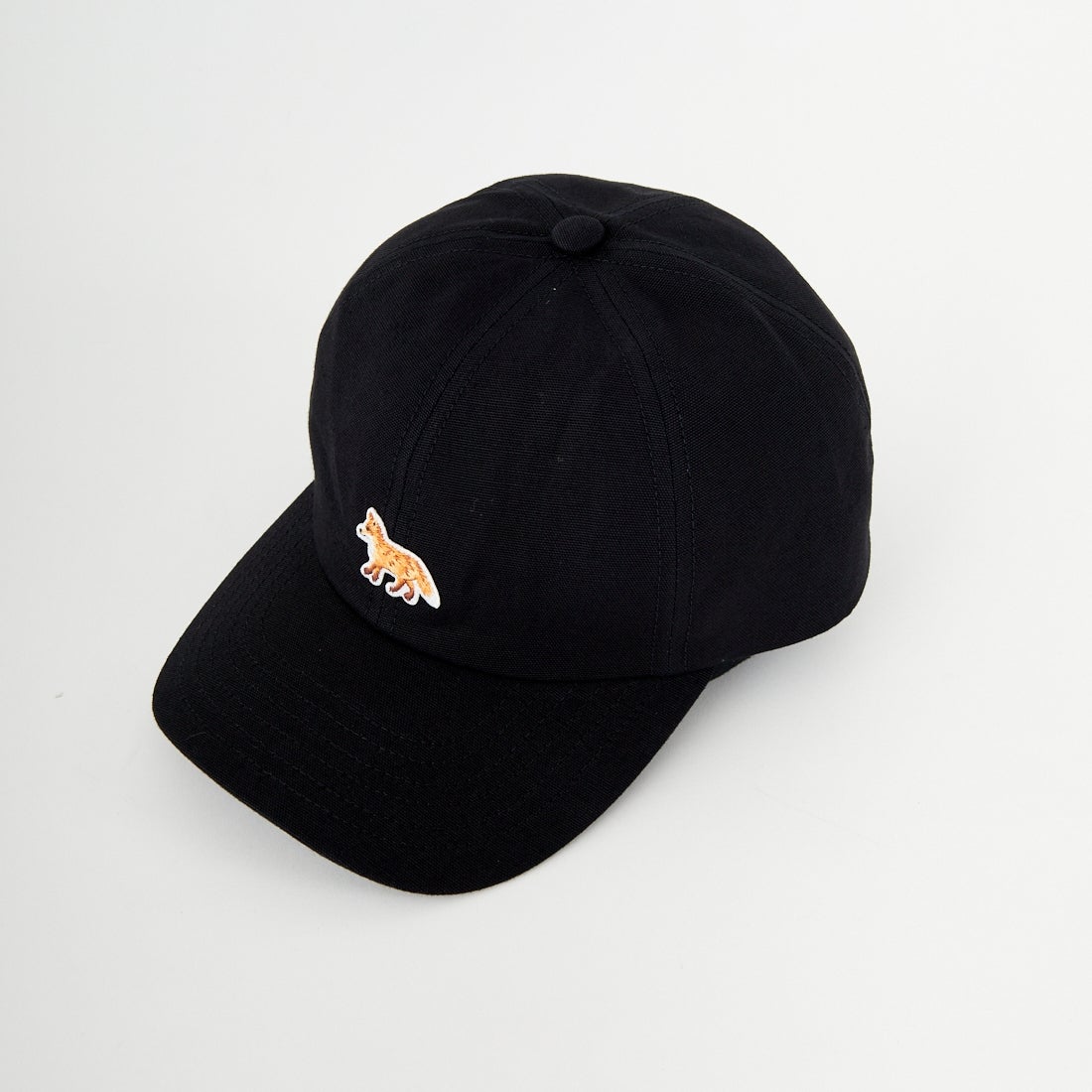 MAISON KITSUNE [メゾン キツネ] ベイビーフォックス 6パネルキャップ [OW06109WB0026] P199 BLACK