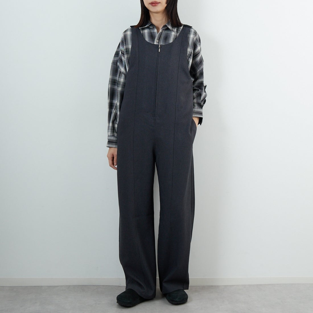 25 ﾁｬｺｰﾙ&&モデル身長：162cm 着用サイズ：M&&